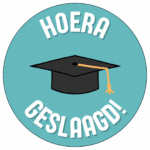 Hoera Geslaagd! +€5,00