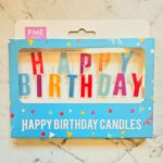 Happy Birthday candle set +€7,50