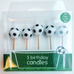 Soccer Candle set (per 6 stuks +€4,95